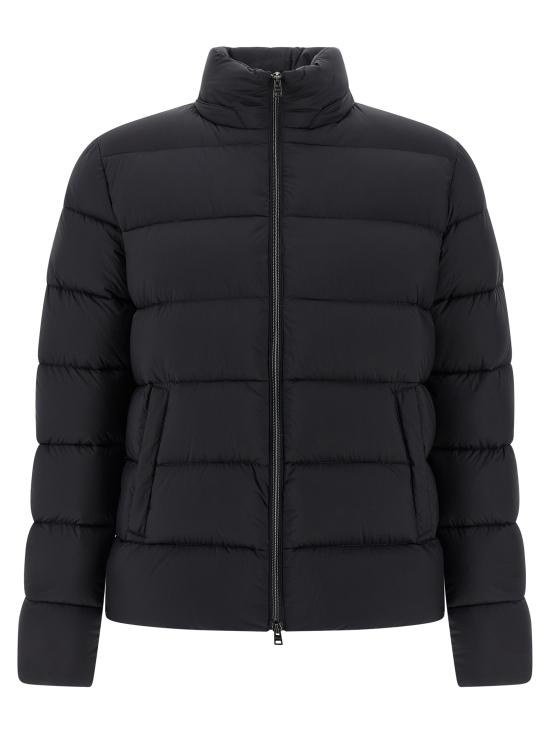 25FW 에르노 숏패딩 PI001181U12456Z9200 Blue - HERNO