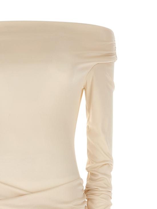 25FW 안다마네 숏 원피스 TM180153ATJP184IVORY Beige - ANDAMANE