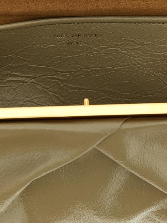 25FW 드리스 반 노튼 숄더백 252011518150601 Green - DRIES VAN NOTEN