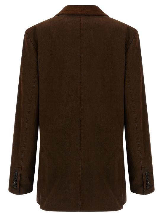 25FW 드리스 반 노튼 수트 세트 2520104372397703 Brown - DRIES VAN NOTEN