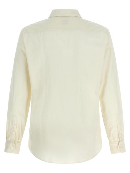 25FW 브루넬로 쿠치넬리 긴팔 셔츠 ML6880658C7045 Beige - BRUNELLO CUCINELLI