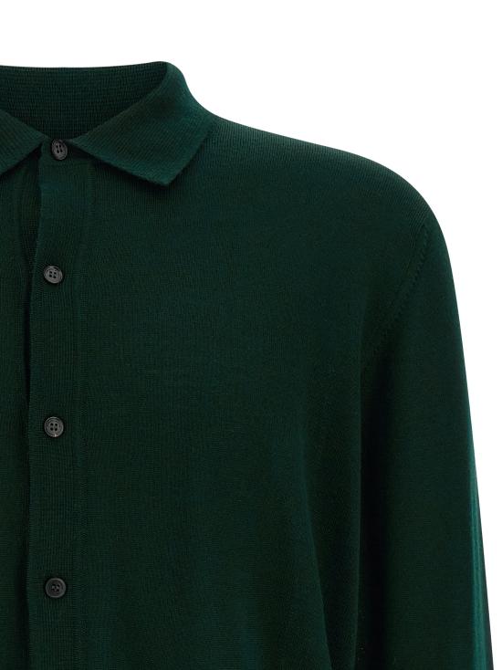 25FW 로베르토 콜리나 가디건 253M01005M0126 Green - ROBERTO COLLINA