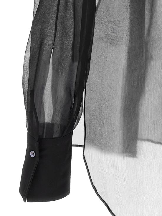 25FW 브루넬로 쿠치넬리 블라우스 M0091MQ406C101 Black - BRUNELLO CUCINELLI