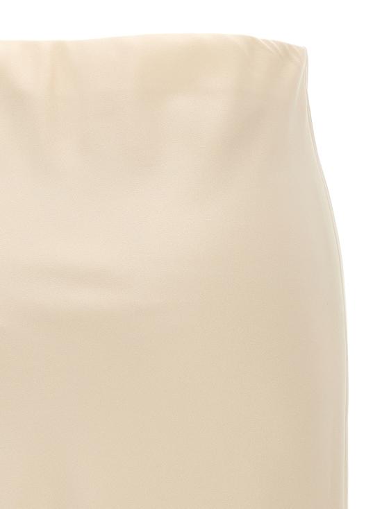 25FW 브루넬로 쿠치넬리 미디 스커트 M0H38G3414C9597 Beige - BRUNELLO CUCINELLI