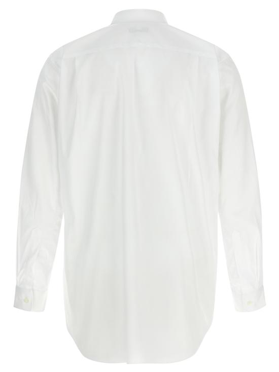 25FW 꼼데가르송 긴팔 셔츠 AXB0042 White - COMME DES GARCONS