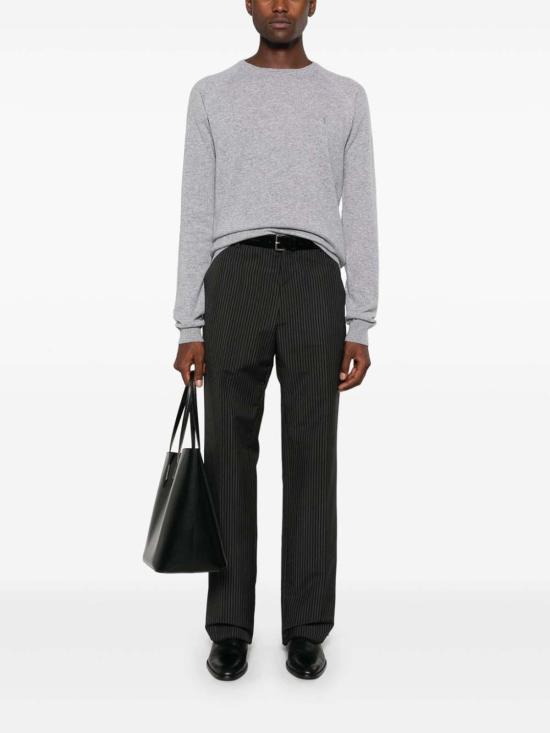  생로랑 카산드라 캐시미어 스웨터 796556YALL21403 Black - SAINT LAURENT