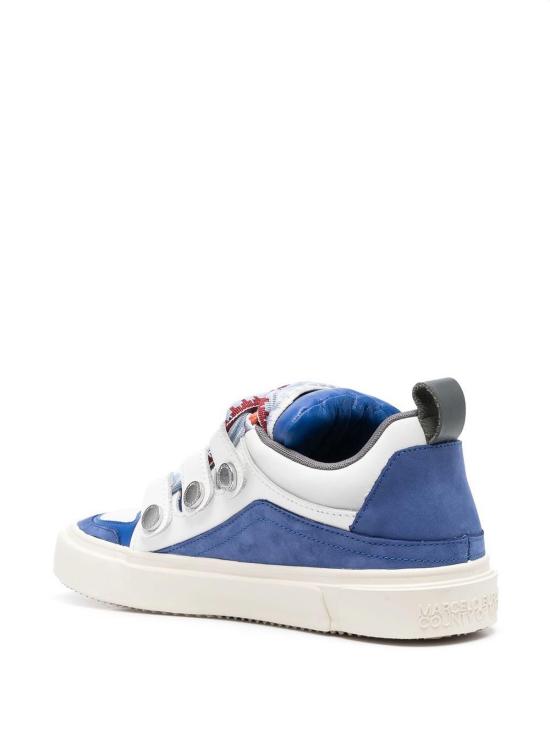  마르셀로 불론 스니커즈 CMIA097S23LEA0014501 Blue - MARCELO BURLON