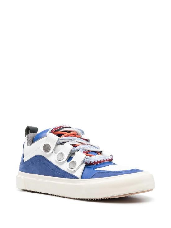  마르셀로 불론 스니커즈 CMIA097S23LEA0014501 Blue - MARCELO BURLON