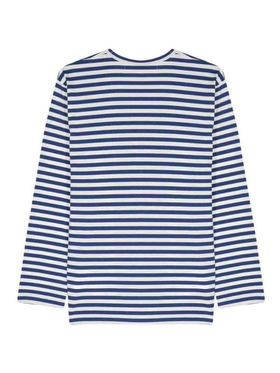 25FW 꼼데가르송 반팔 티셔츠 AXT1642 Blue - COMME DES GARCONS