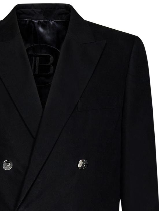  발망 수트 자켓 AH0SG030CD680PA Black - BALMAIN