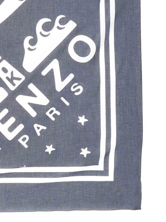  겐조 머플러/스카프 FD58EU550PFF77 Blue - KENZO