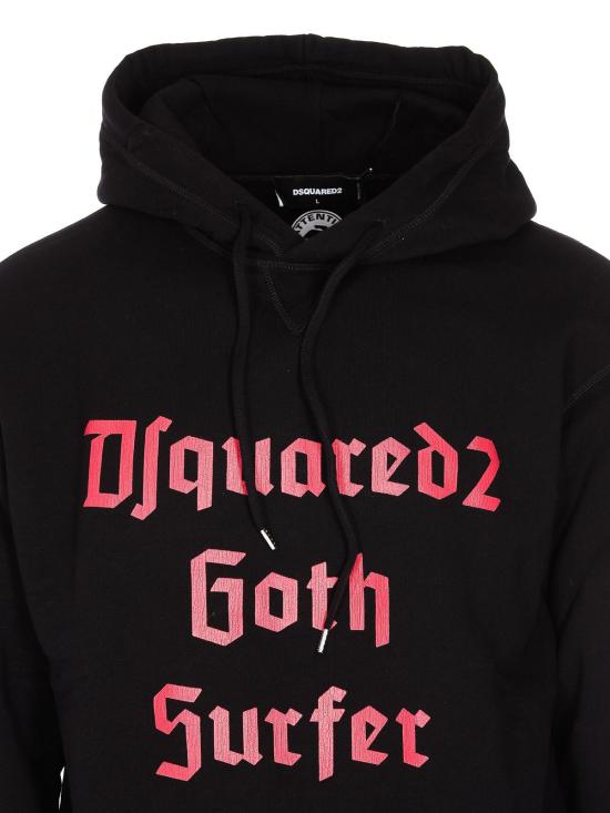  디스퀘어드2 후드 티셔츠 S74GU0678S25516900 Black - DSQUARED2