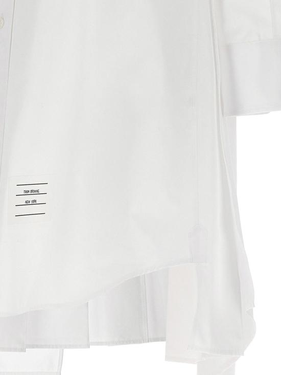  톰브라운 셔츠 FDSD95A03113100 White - THOM BROWNE