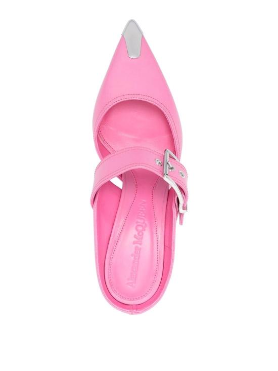  알렉산더 맥퀸 뮬/슬리퍼 709993WHSWD5482 Pink - ALEXANDER MCQUEEN