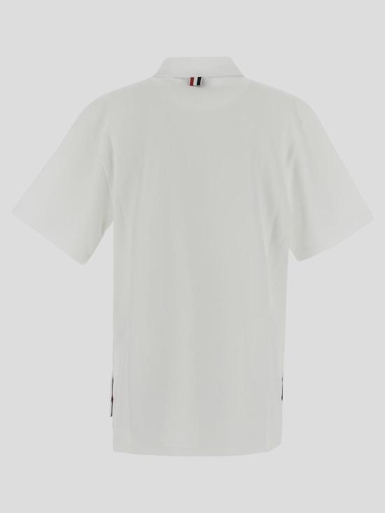  톰브라운 반팔 티셔츠 MJP171AJ0029100 White - THOM BROWNE