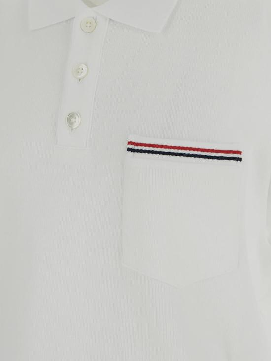  톰브라운 반팔 티셔츠 MJP171AJ0029100 White - THOM BROWNE