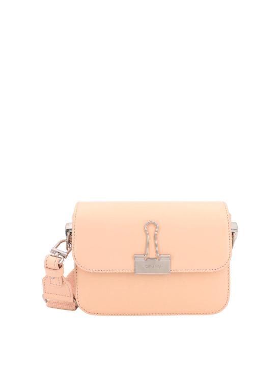  오프화이트 크로스백 OWNN118S23LEA0012100 Nude Neutrals