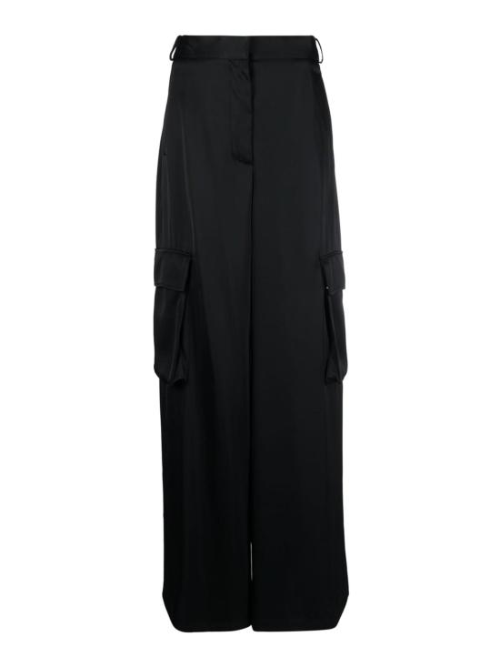  베르사체 스트레이트 팬츠 10098441A068381B000 Black