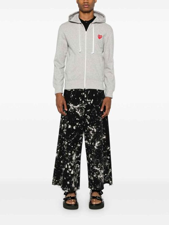 26SS 꼼데가르송 후드 티셔츠 AXT1681 Grey - COMME DES GARCONS