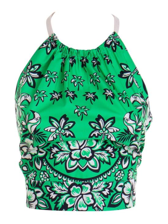  레드발렌티노 민소매 티셔츠 2R0AED906SM505 Green