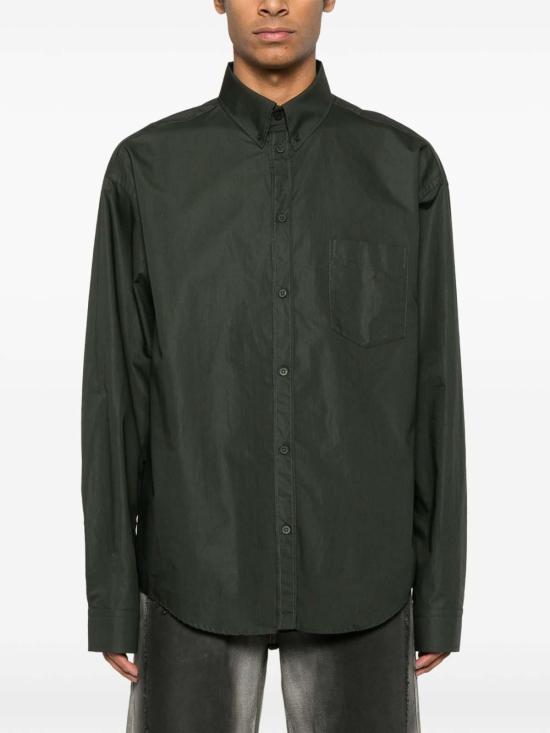 26SS 발렌시아가 긴팔 셔츠 738760TNM602762 Beige - BALENCIAGA