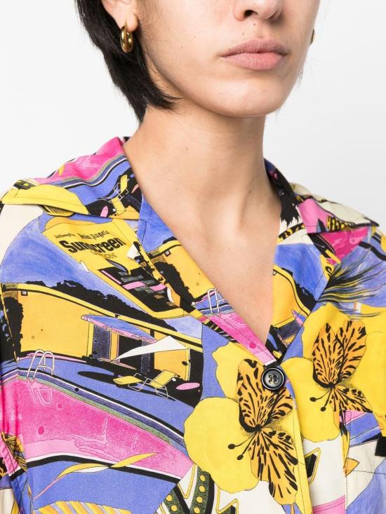  팜앤젤스 셔츠 PWGG001S23FAB0048484 Multicolour - PALM ANGELS