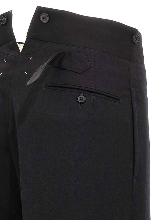  마르지엘라 스트레이트 팬츠 S50KA0654M35032900 Black - MAISON MARGIELA