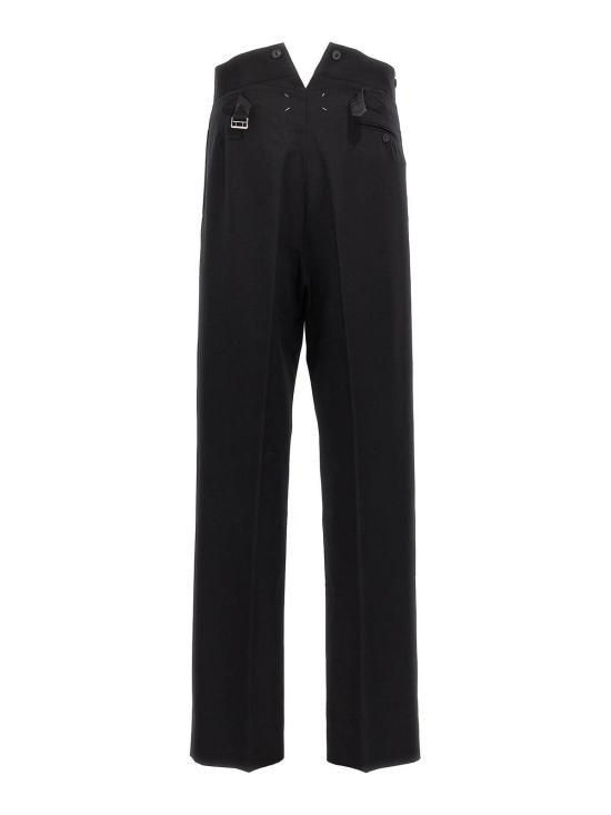  마르지엘라 스트레이트 팬츠 S50KA0654M35032900 Black - MAISON MARGIELA