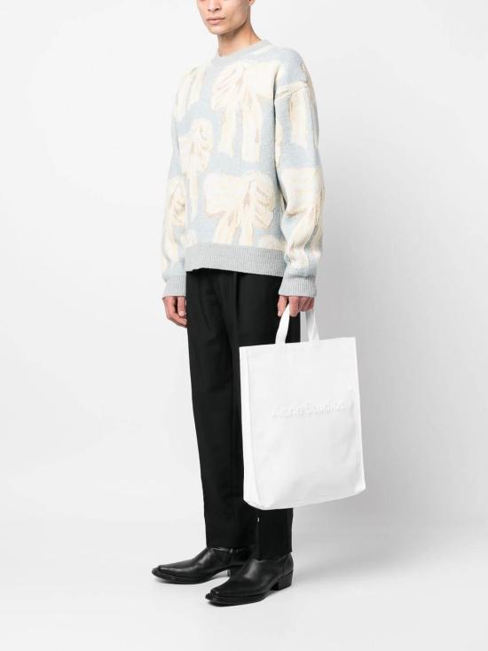  아크네 스튜디오 토트백 C10162100 White - ACNE STUDIOS