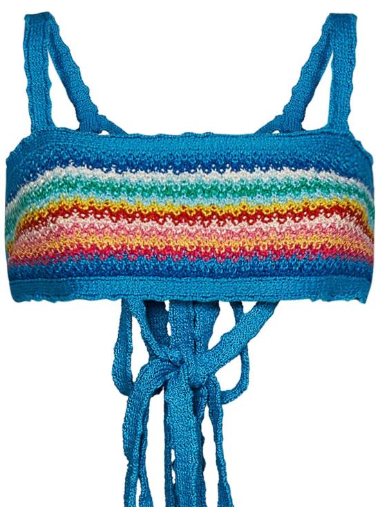  알라누이 민소매 티셔츠 LWHA086S23KNI0018484 Multicolour - ALANUI