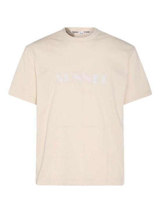  써네이 반팔 티셔츠 MRTWXJER044JER012002A Beige - SUNNEI