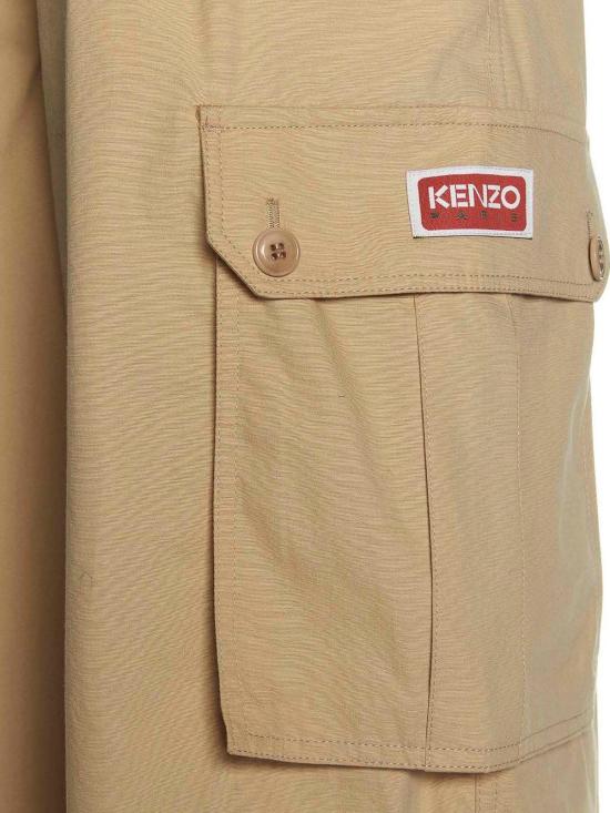  겐조 팬츠 FD52PA0649RO11 Beige - KENZO