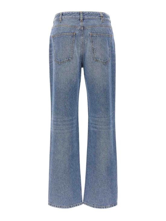  끌로에 스트레이트 팬츠 CHC24SDP03157470 Light Blue - CHLOE