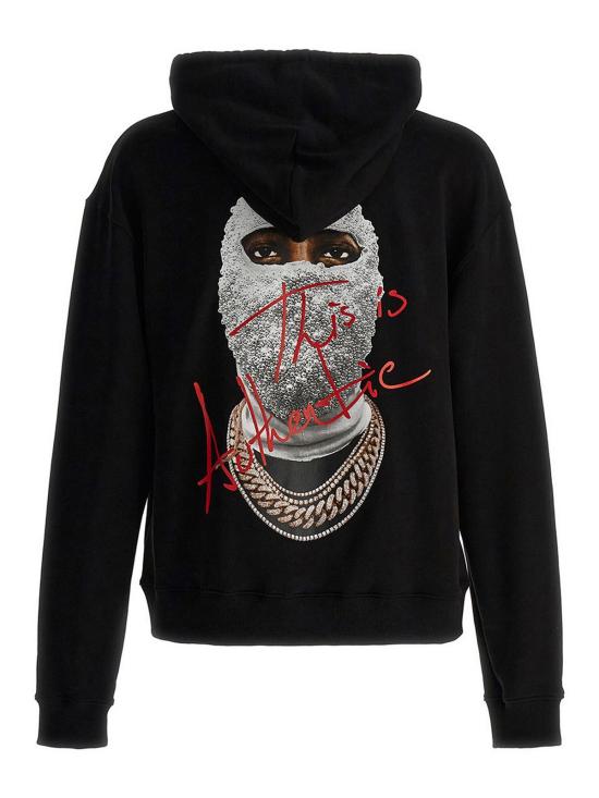  이놈어닛 후드 티셔츠 NUS23233009 Black - IH NOM UH NIT