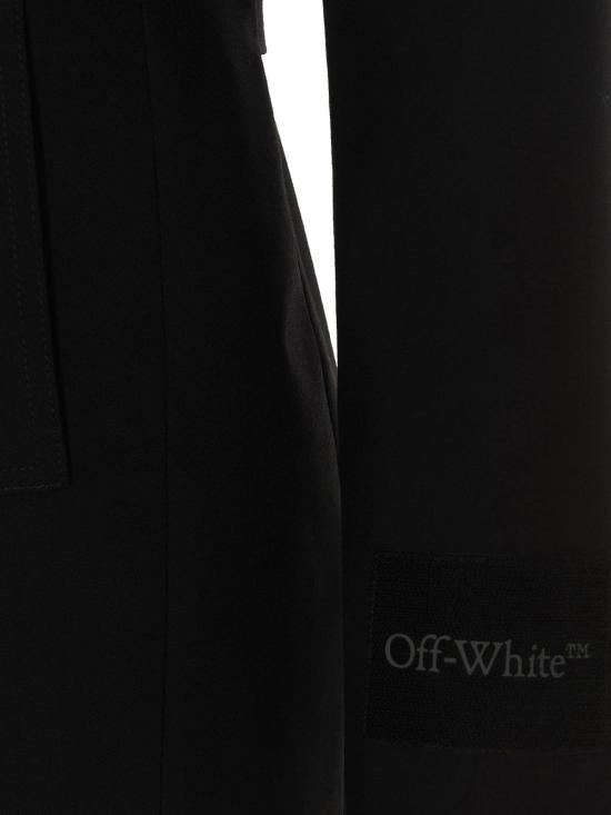  오프화이트 수트 자켓 OWEF101S23FAB0011000 Black - OFF WHITE