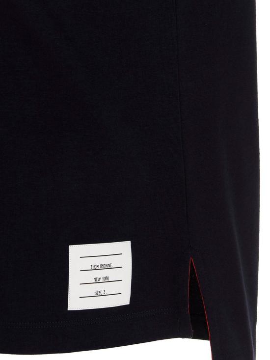  톰브라운 반팔 티셔츠 MJS221AJ0058415 Blue - THOM BROWNE