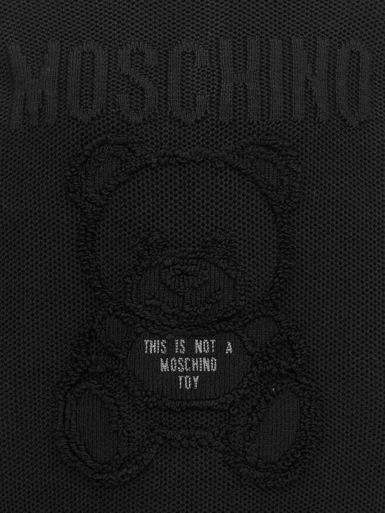 24FW 모스키노 스웨터 092620030555 Black - MOSCHINO