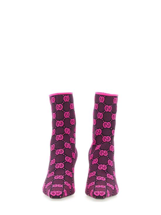  구찌 GG 니트 앵클 부츠 718378FAAQP8610 Multicolour - GUCCI