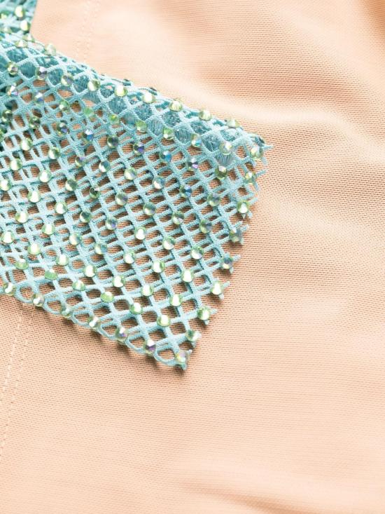  셀프 포트레이트 롱 원피스 SS23150XGREEN Green - SELF PORTRAIT