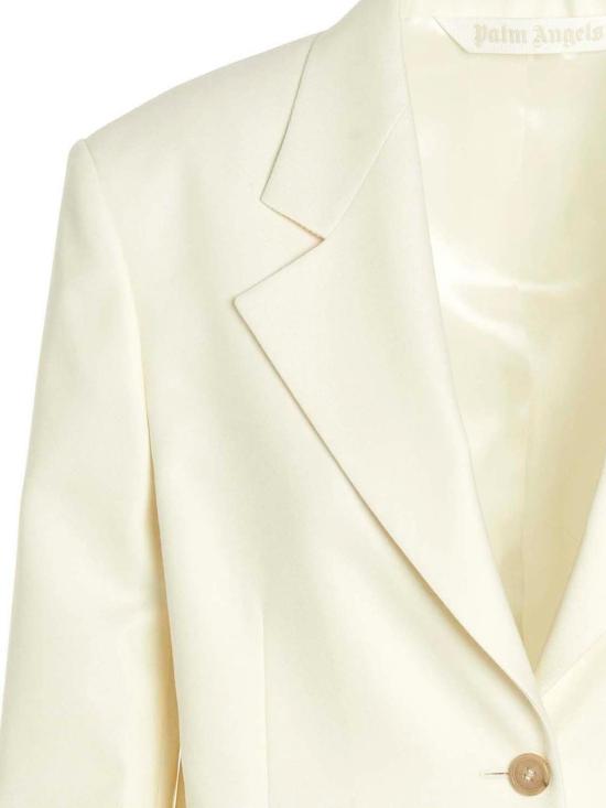  팜앤젤스 수트 자켓 PWEN028S23FAB0020403 White - PALM ANGELS