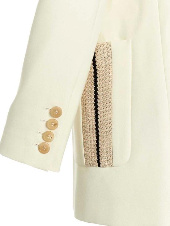  팜앤젤스 수트 자켓 PWEN028S23FAB0020403 White - PALM ANGELS