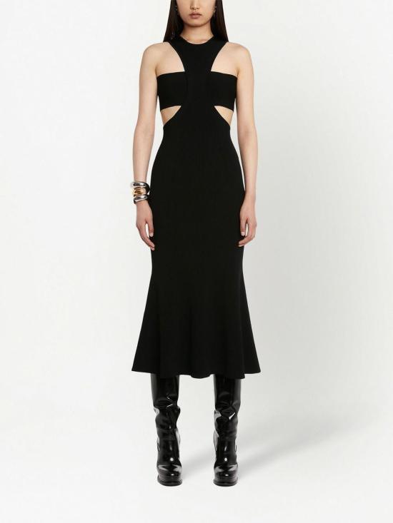  알렉산더 맥퀸 미디 스커트 734602Q1A471000 Black - ALEXANDER MCQUEEN