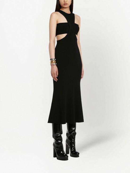 알렉산더 맥퀸 미디 스커트 734602Q1A471000 Black - ALEXANDER MCQUEEN
