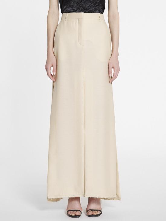  랑방 스트레이트 팬츠 RWST00014496E2307 Beige - LANVIN