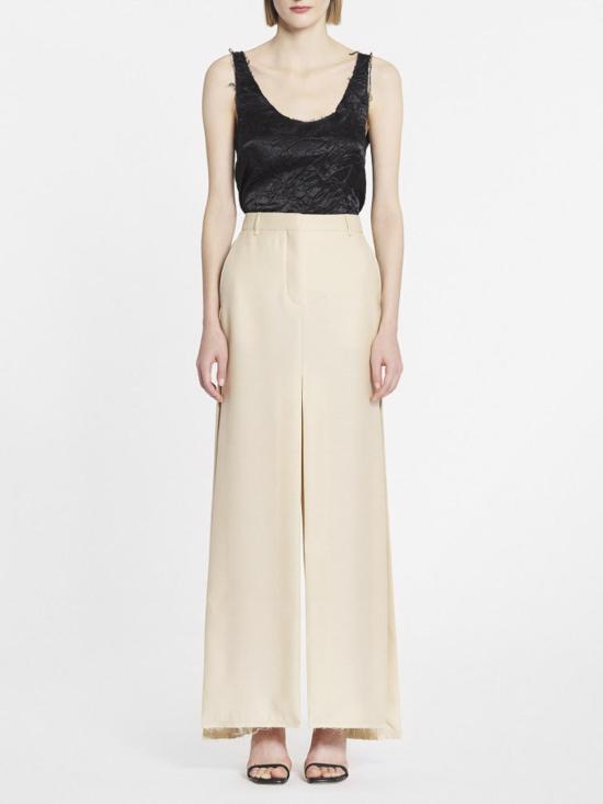  랑방 스트레이트 팬츠 RWST00014496E2307 Beige - LANVIN