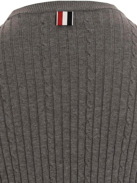  톰브라운 스웨터 MKA460AY3014055 Grey - THOM BROWNE