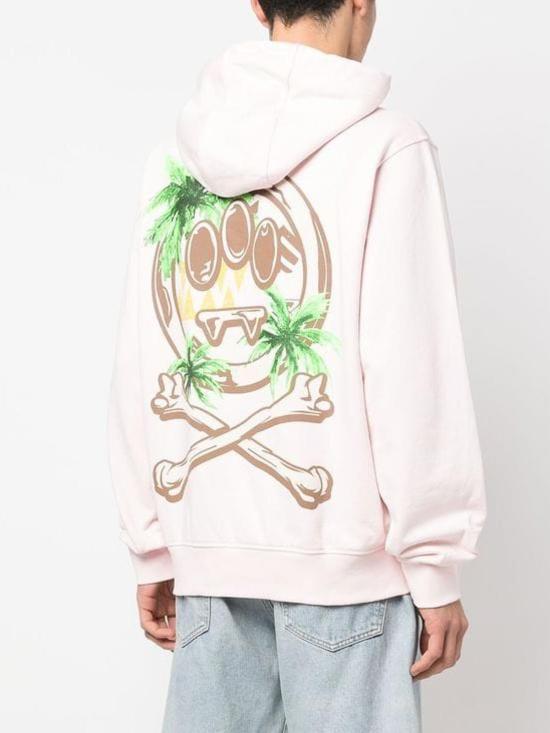  바로우 후드 티셔츠 034088008 Pink - BARROW