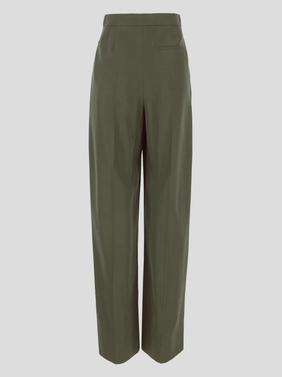  알렉산더 맥퀸 스트레이트 팬츠 705526QJACF3003 Dark Green - ALEXANDER MCQUEEN