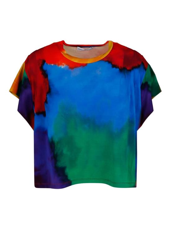  파코라반 반팔 티셔츠 23PJTE109CU0007V963 MULTICOLOUR