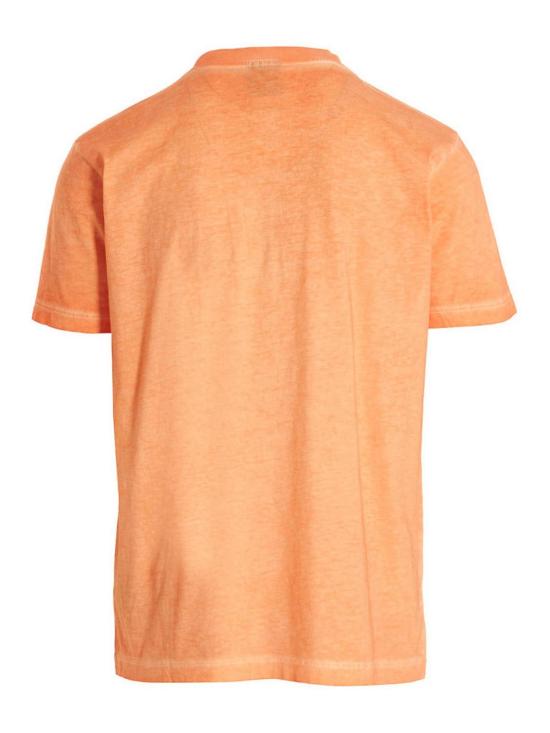  마르셀로 불론 반팔 티셔츠 CMAA018S23JER0082025 Orange - MARCELO BURLON